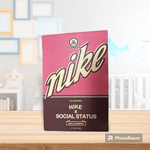 Nike Dunk social status (chocolate milk) worn twice still brand new